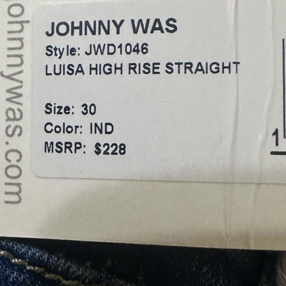 Johnny Was High Rise - Picture 7 of 9